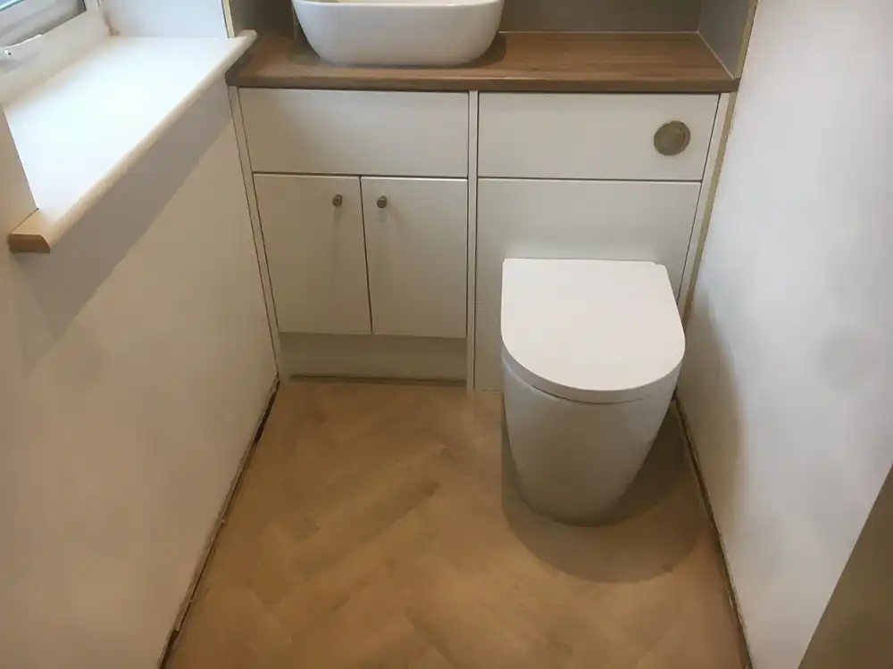 Langdale Avenue Cloakroom Installation
